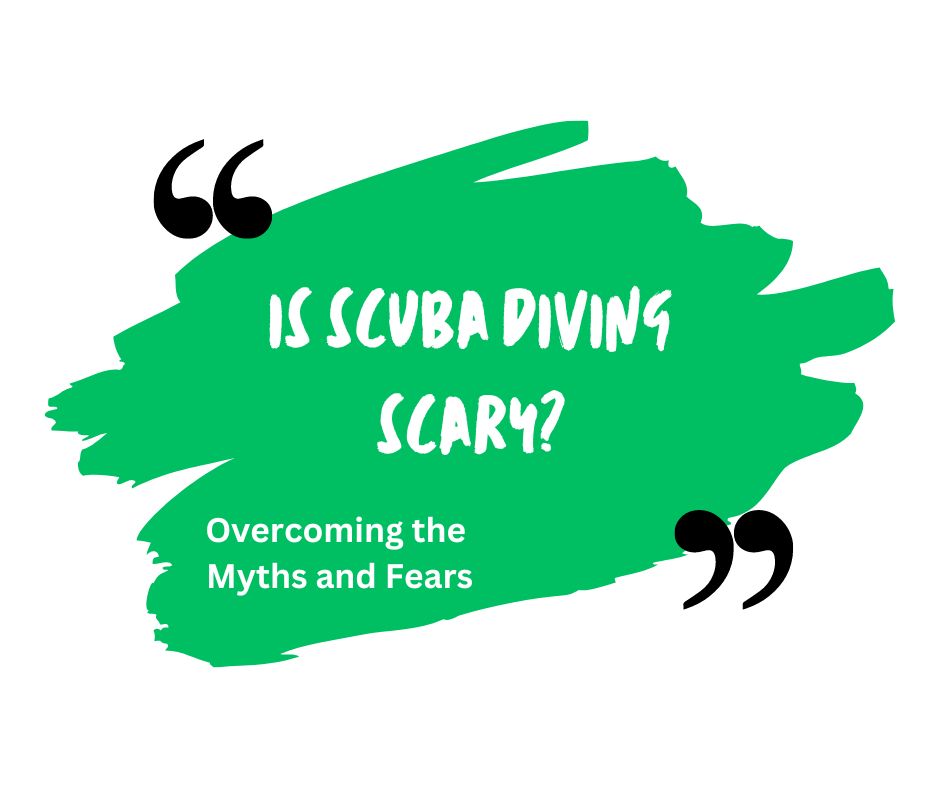Is scuba diving scary? Overcoming the Myths and Fears
